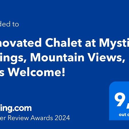 Renovated Chalet At Mystic Springs, Mountain Views, Pets Welcome! Канмор Екстериор снимка